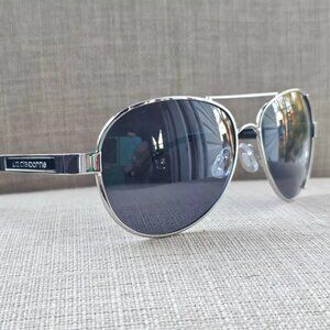 Liz Claiborne Women Sunglasses Silver Tone Frame Eyewear 61[]14 125 Sun Shades